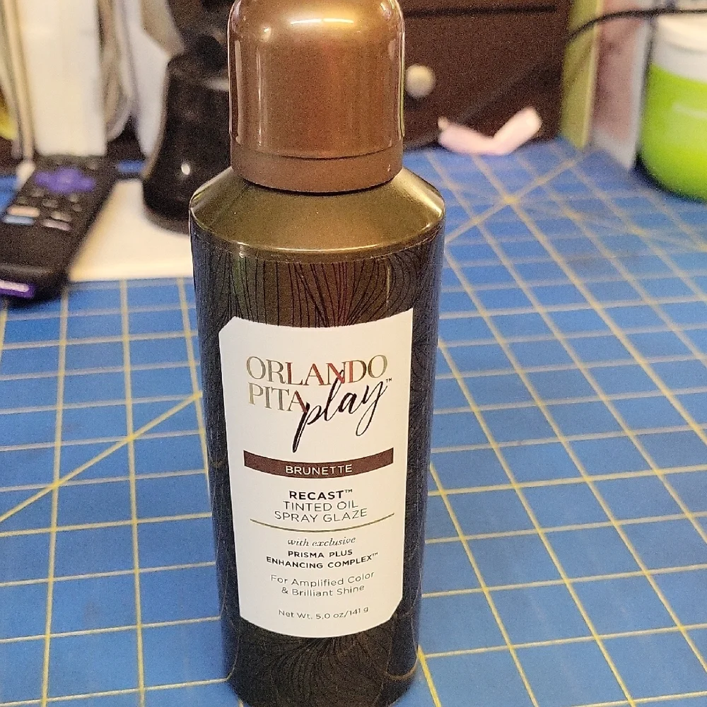 Orlando Pita Play Brunette Tinted Oil Spray 141g New In Can